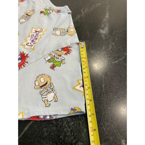 Rugrats Nickelodeon cropped short sleeve tee Large, 90's Y2K Era - Picture 9 of 9